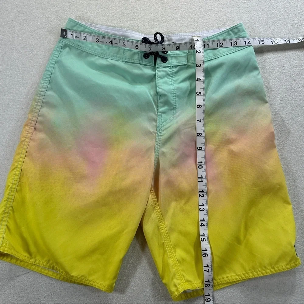 Billabong  Neon Swim Trunks Recycler Originals Sz 28